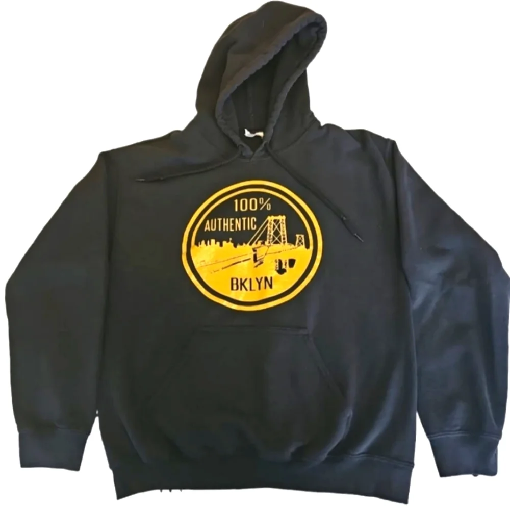 Men's Authentic Brooklyn INC fleece hoodie. - Picture 6 of 6